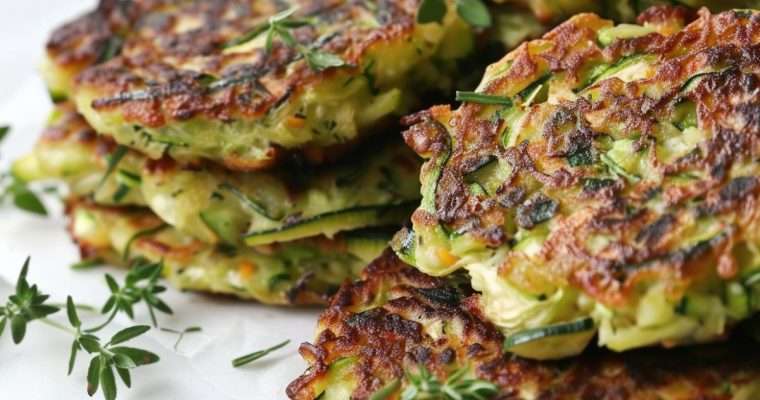 Turkish Zucchini Fritters (Kabak Mücver)