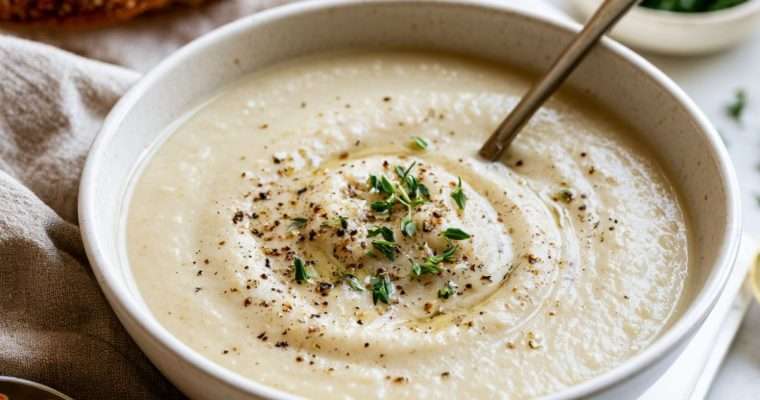 Creamy Cauliflower and Potato Soup