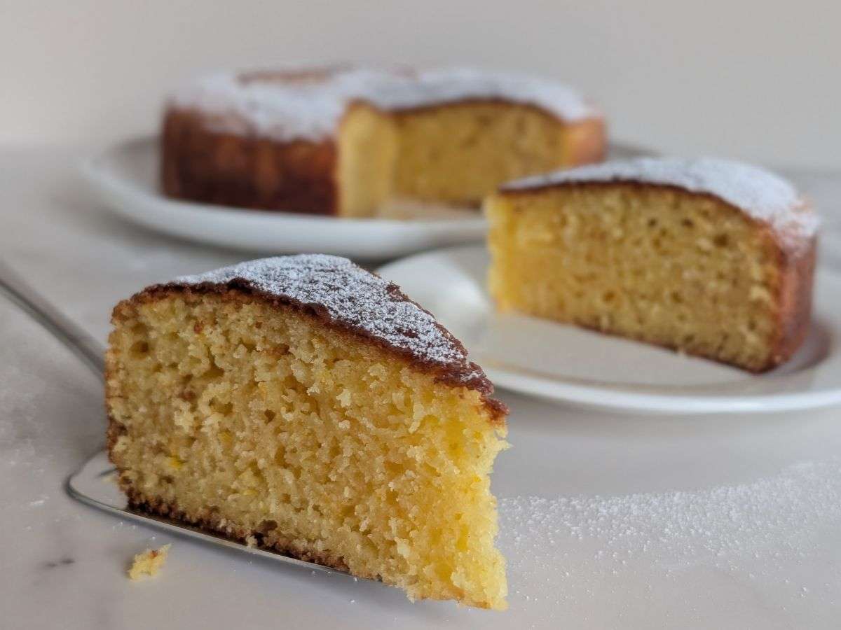 Soft and citrusy Orange Yoghurt Cake